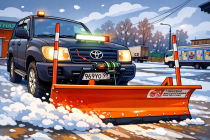 Отвал для снега на Ниву 2121, 21213, 21214, Урбан, Легенд