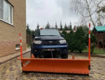Отвал для снега на УАЗ-3163 Патриот (УАЗ-Patriot) UAZ Pickup Пикап UAZ Cargo Карго УАЗ ПРОФИ UAZ-Patriot Sport (УАЗ-Патриот Спорт, УАЗ-3164)