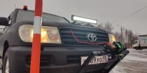 Отвал для снега на Toyota Land Cruiser 80 105