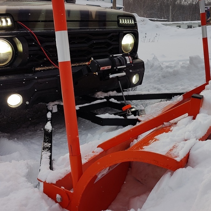 Отвал для снега на Нива 2121, 21213, 21214, Урбан, Легенд