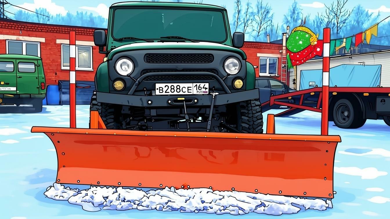 Отвал снегоуборочный на автомобили серии УАЗ Hunter Хантер 315195 31520. Ширина отвала от 2м до 2,8м, в зависимости от комплектации. Отвал для снега на стандартный автомобиль УАЗ Hunter Хантер 315195 31520 469 3151