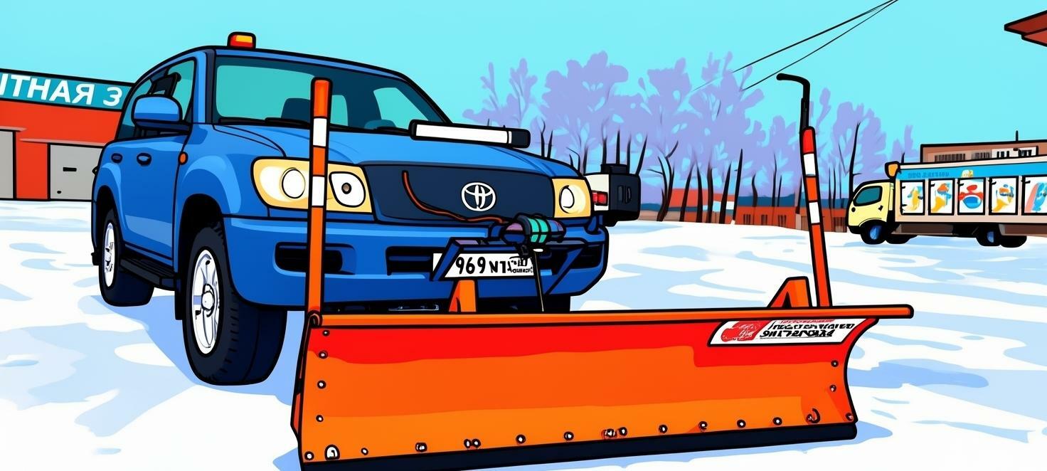 <span style="font-weight: bold;">Отвал на Toyota Land Cruiser</span>